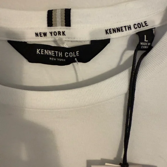 Kenneth Cole Classic White Tee - Picture 2 of 6